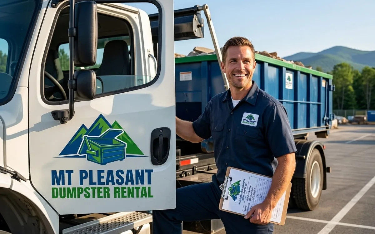 Dumpster rental quotes in Mt Pleasant MI Requesting a dumpster rental quote in Mt Pleasant, Michigan