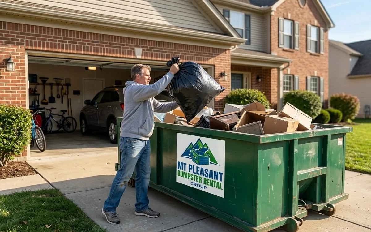Dumpster rental in Rosebush MI Roll-off dumpster rental serving Rosebush, MI